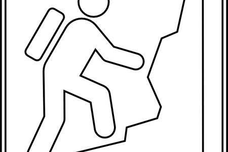 450x300 Climbing Drawing High Mountain Transparent Png Clipart Free