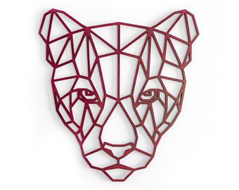 340x270 Mountain Lion Art Etsy