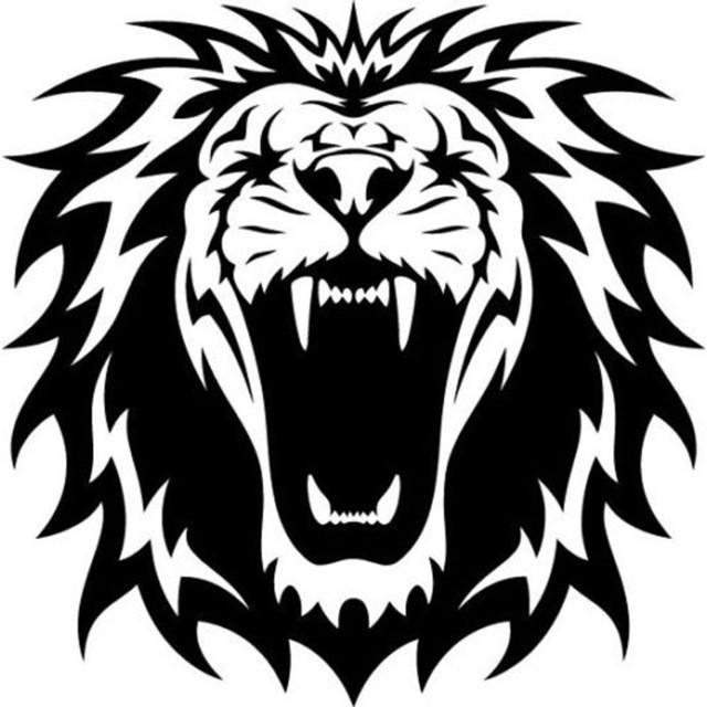 640x640 lion head silhouette lovely lion head silhouette beautiful