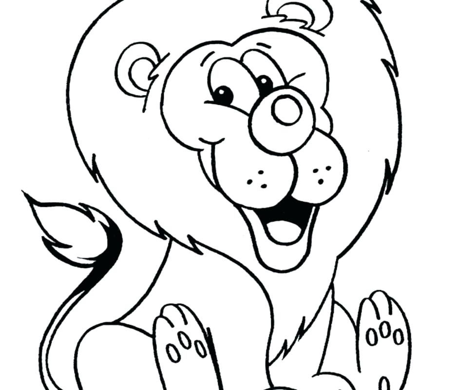 940x800 Coloring Pages Of A Lion Lion And Lamb Coloring Pages Lion