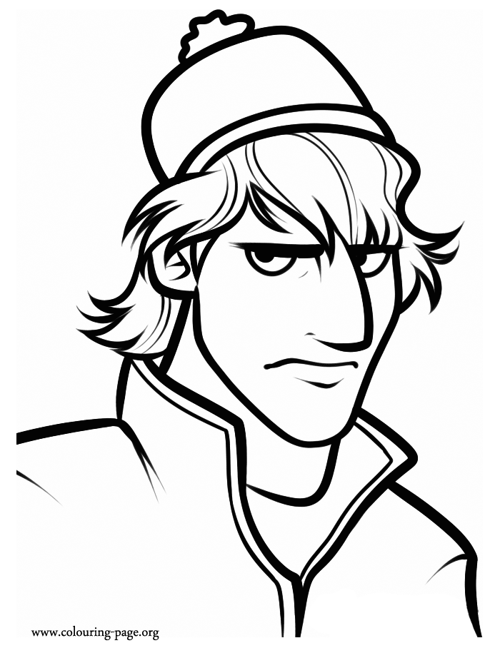 700x908 How About Coloring Kristoff, A Character In The Upcoming Film