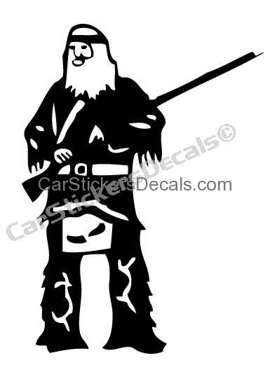 385x521 Mountain Man T Shirt Car Stickers Decals
