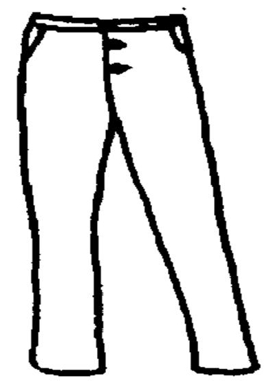 391x558 Early Frontiersman's Leather Pants