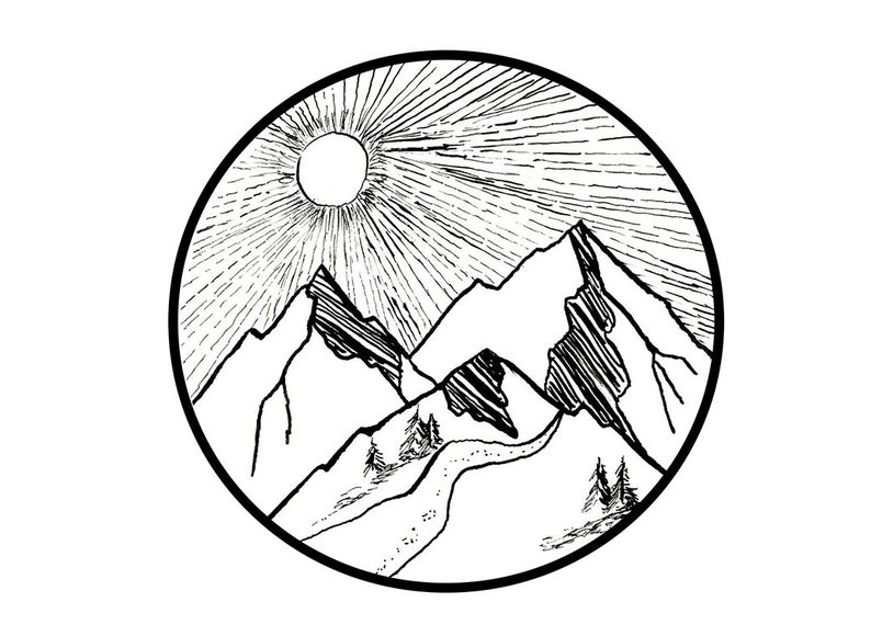 Mountain Landscape Drawing Pen - Painting better landscapes by margaret ...