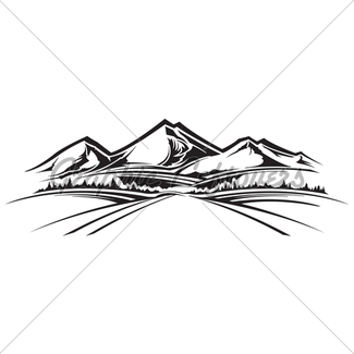 325x325 Mountain Range Gl Stock Images