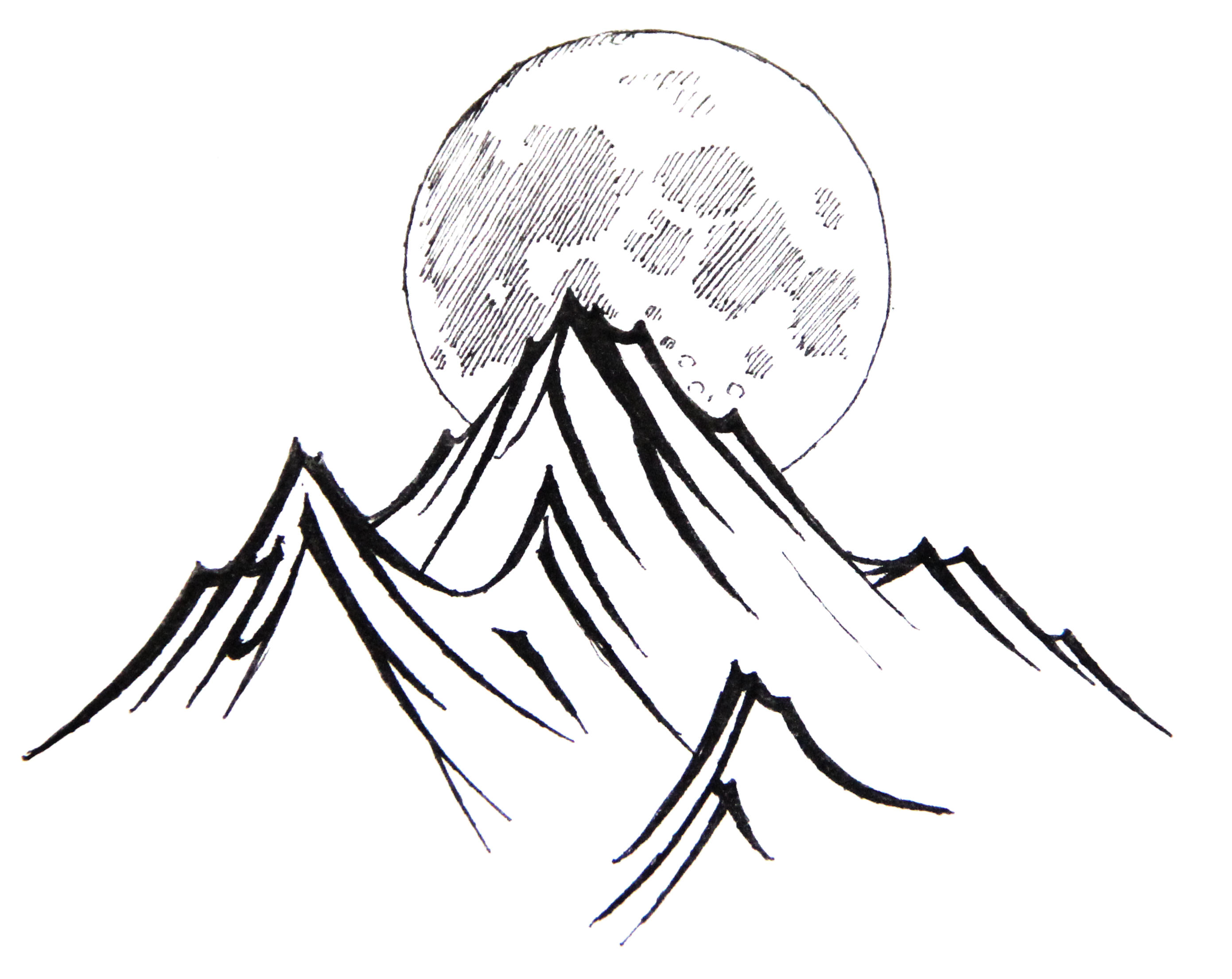 2781x2211 summary gt simple mountain range drawing