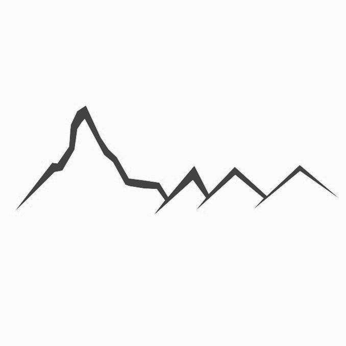 Mountain Range Line Drawing | Free download on ClipArtMag