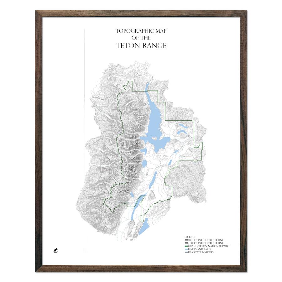 900x900 Display Your Sense Of Adventure With These Mountain Ranges Map