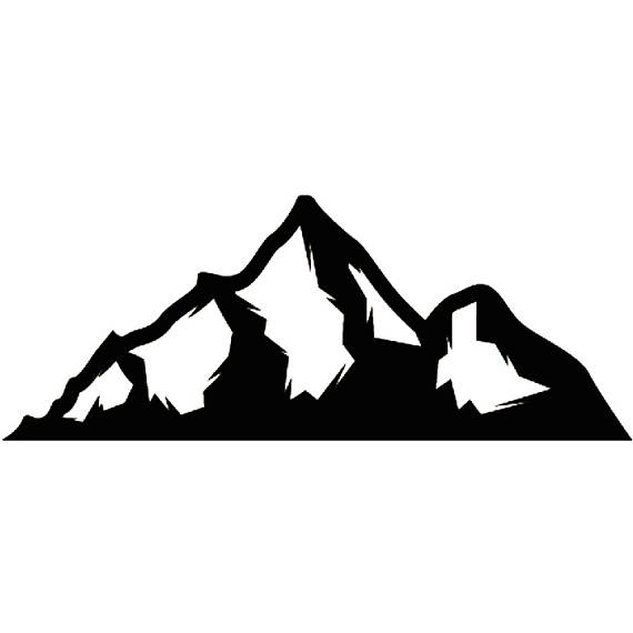 570x570 Colorado Mountain Silhouette