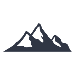 256x256 Mountain Silhouette