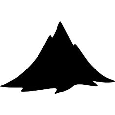 236x235 Awesome Mountain Silhouette Images Silhouettes, Drawings