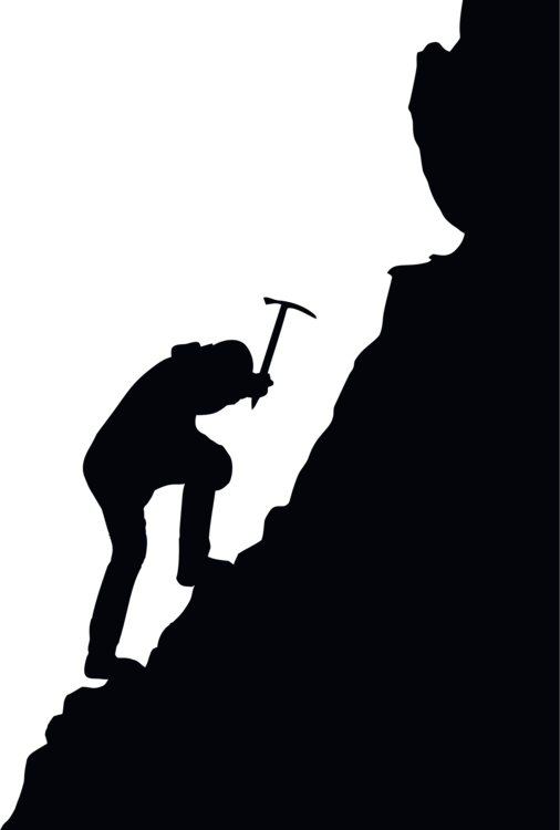 506x750 Climbing Drawing Top Mountain Transparent Png Clipart Free