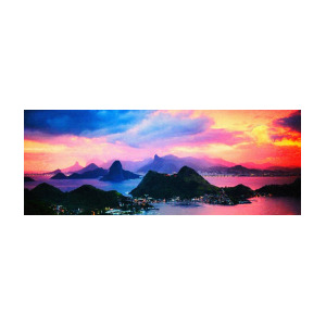 300x300 rio de janeiro at dusk drawing painting