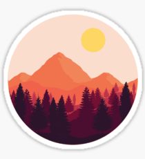 210x230 Sunset Stickers Redbubble
