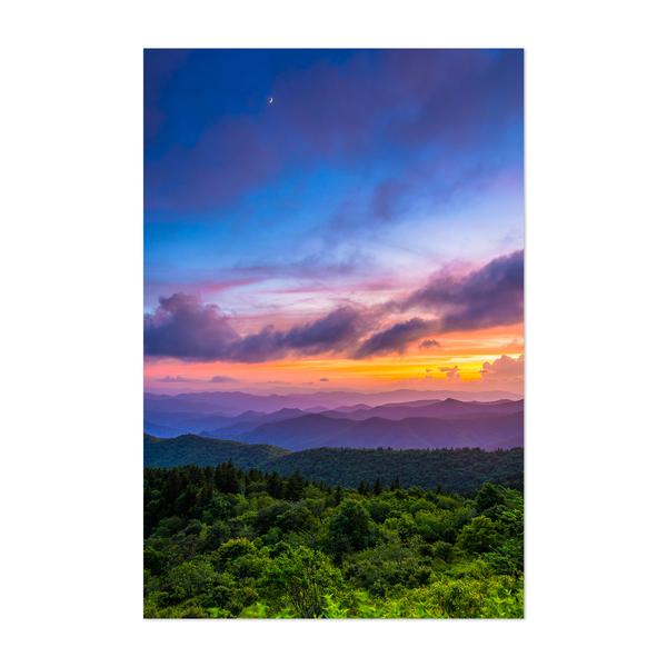 600x600 Blue Ridge Mountains Wall Art Prints Poster, Canvas, Framed, Metal