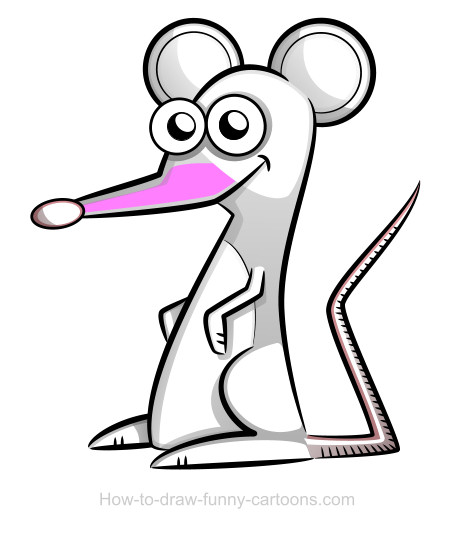 450x533 Mouse Drawings