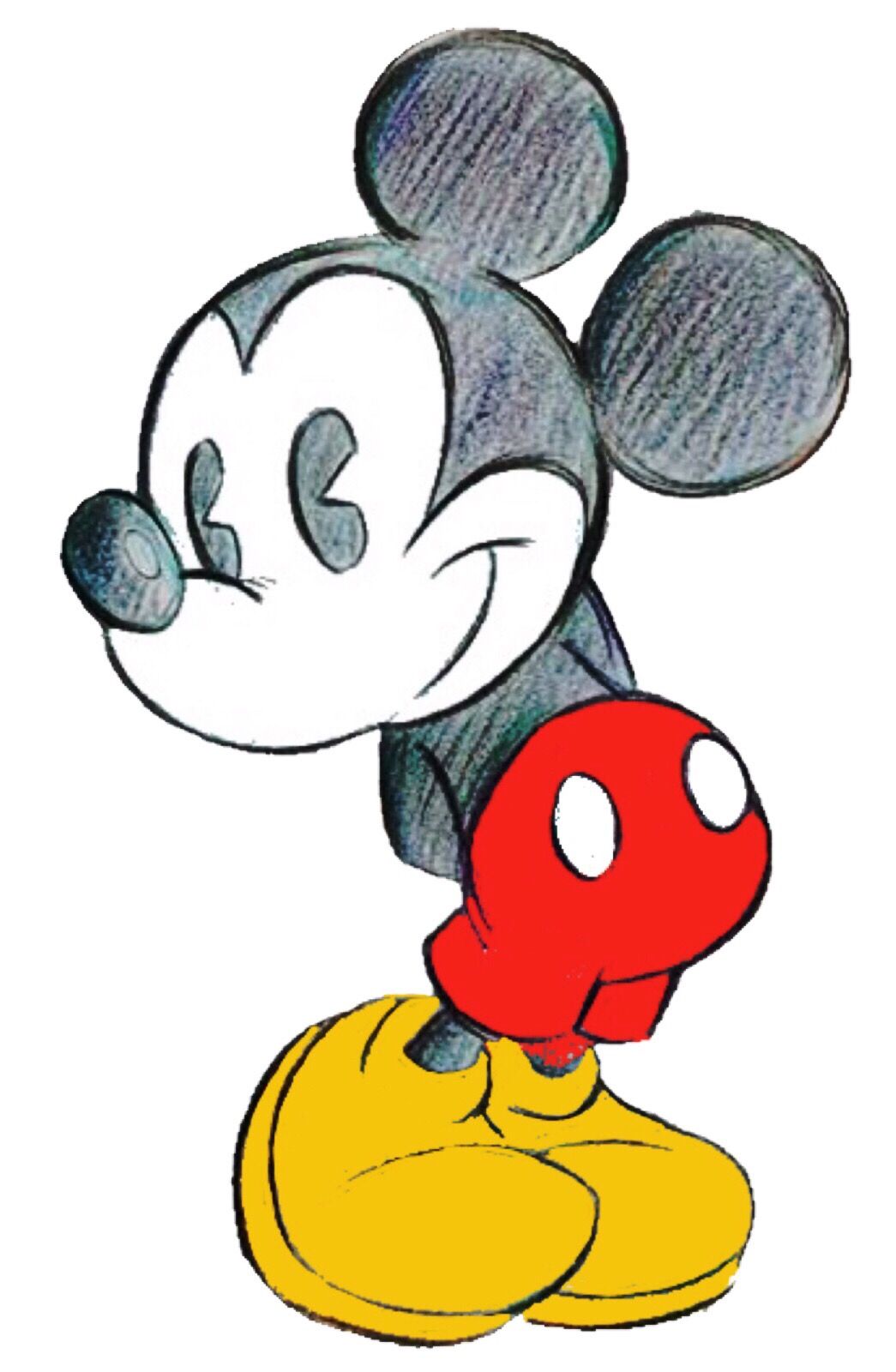 1045x1600 Mickey Mouse Disney And Dreamworks In Mickey Mouse Art