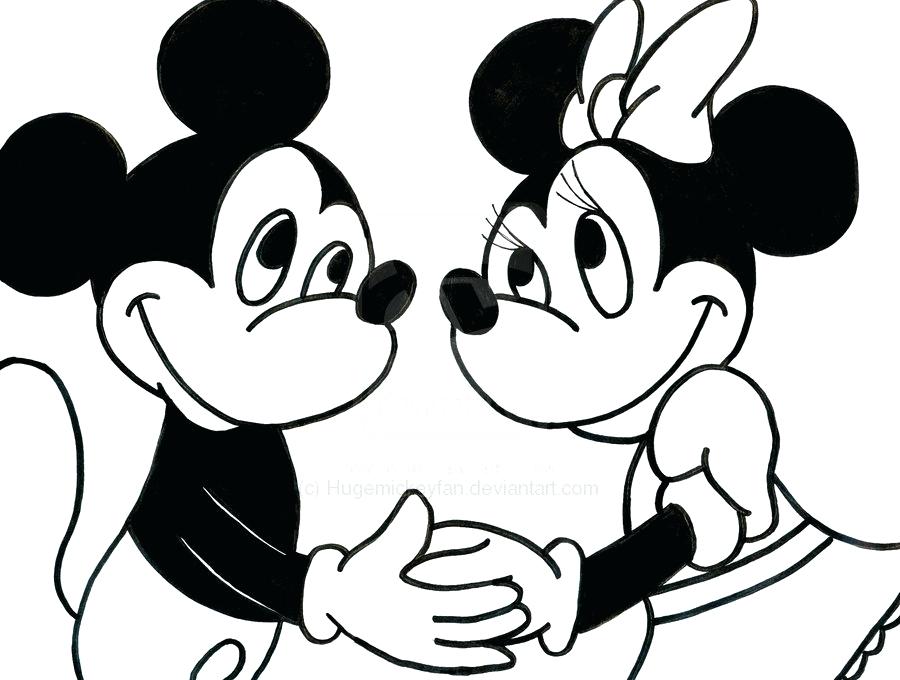 900x680 Easy Draw Mickey Mouse