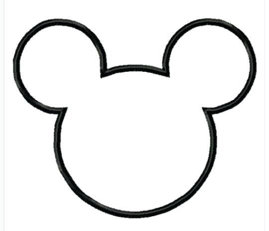 540x464 Minnie Mouse Easy To Draw Mickey Minnie Mouse Face To Draw
