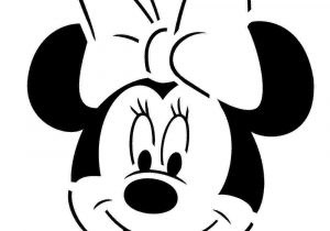 300x210 Minnie Mouse Face Drawing How To Draw Minnie Mouse Cute + Easy