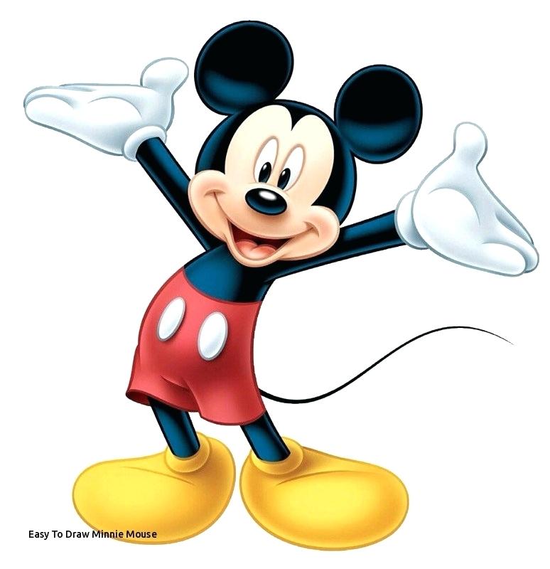 774x800 Minnie And Mickey Mouse Drawing How To Draw Mickey And Step