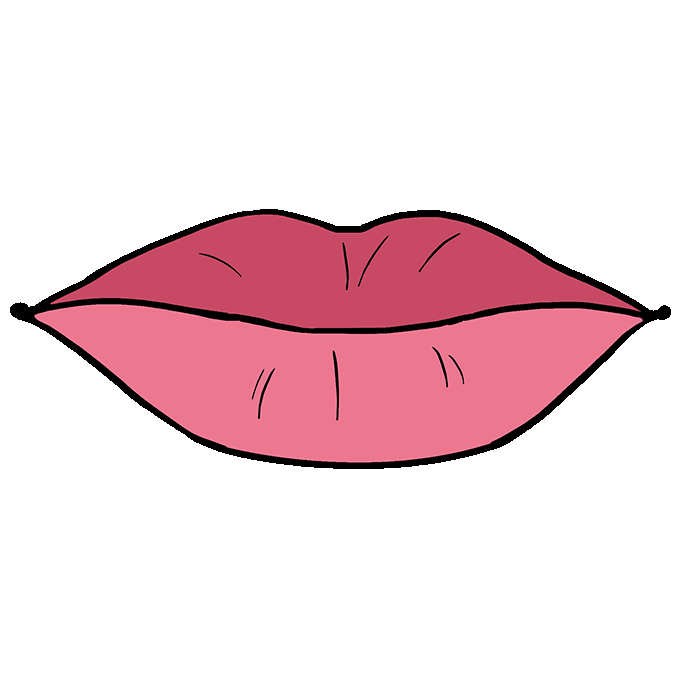 680x678 How To Draw Lips Really Easy Drawing Tutorial