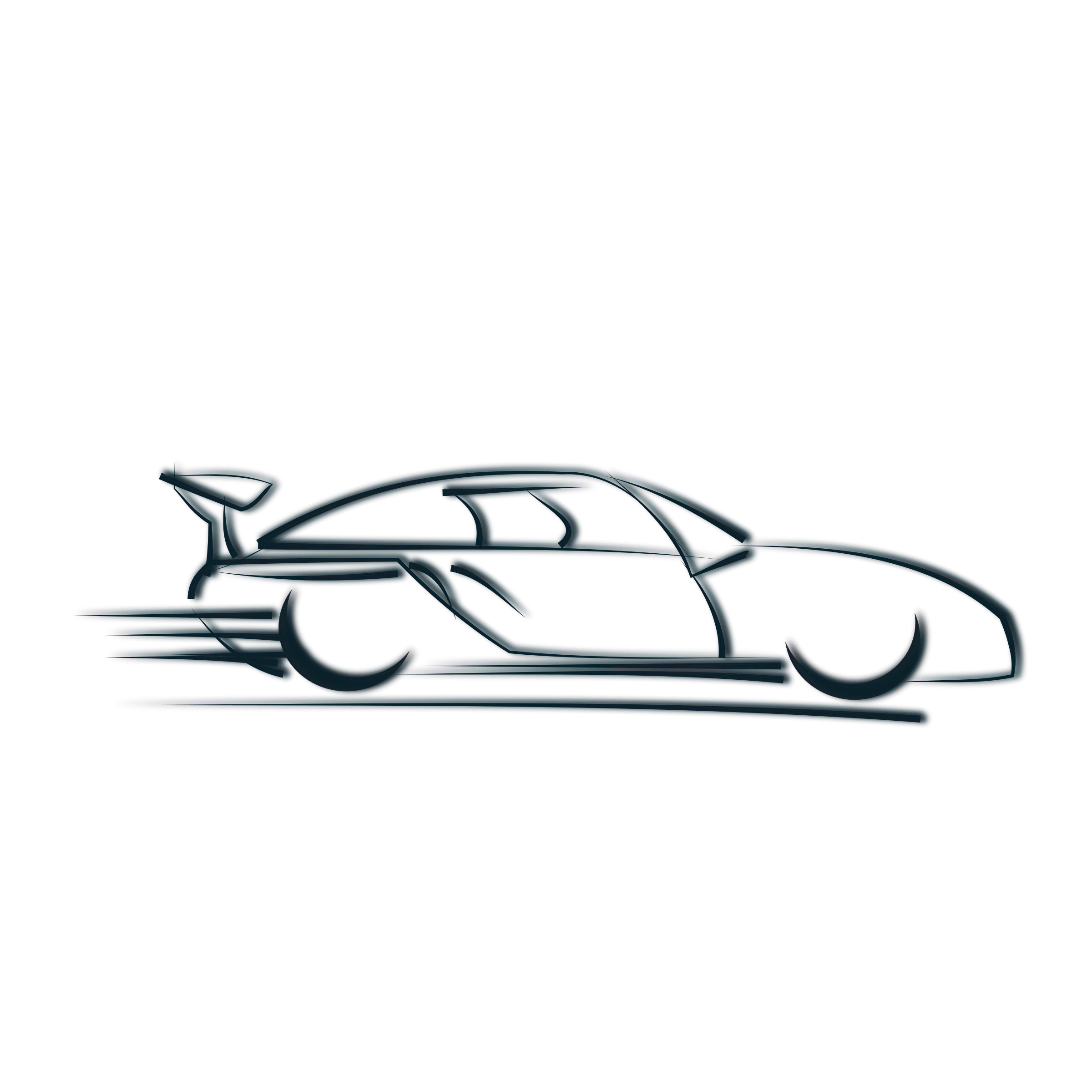 2400x2400 Moving Car Cliparts