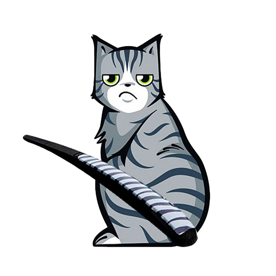 1100x1100 rear wiper cat sticker car auto window windshield diy