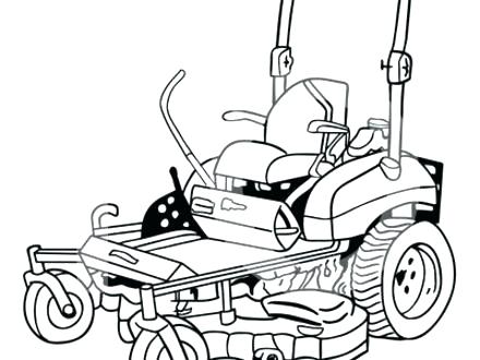 440x330 Lawn Mower Coloring