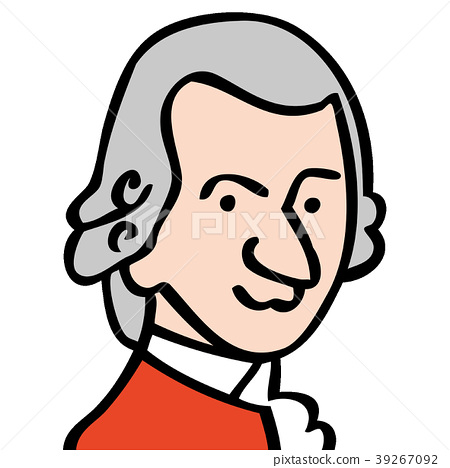 450x468 mozart caricature