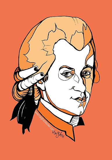 385x550 wolfgang amadeus mozart posters
