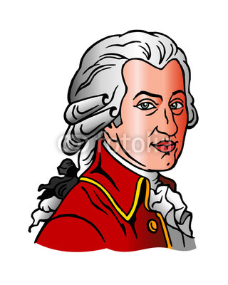 320x400 wolfgang amadeus mozart portrait of a composer austria clipart