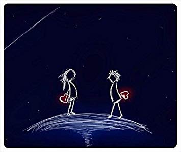 355x298 Mp Cute Kids Love Heart Night Sky Fantasy Drawing