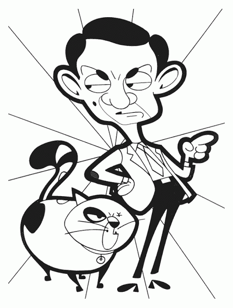 477x628 Mr Bean To Print For Free