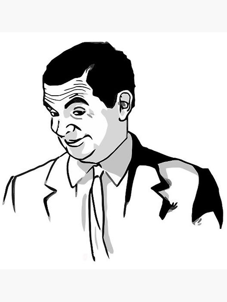 750x1000 Mr Bean Photographic Print