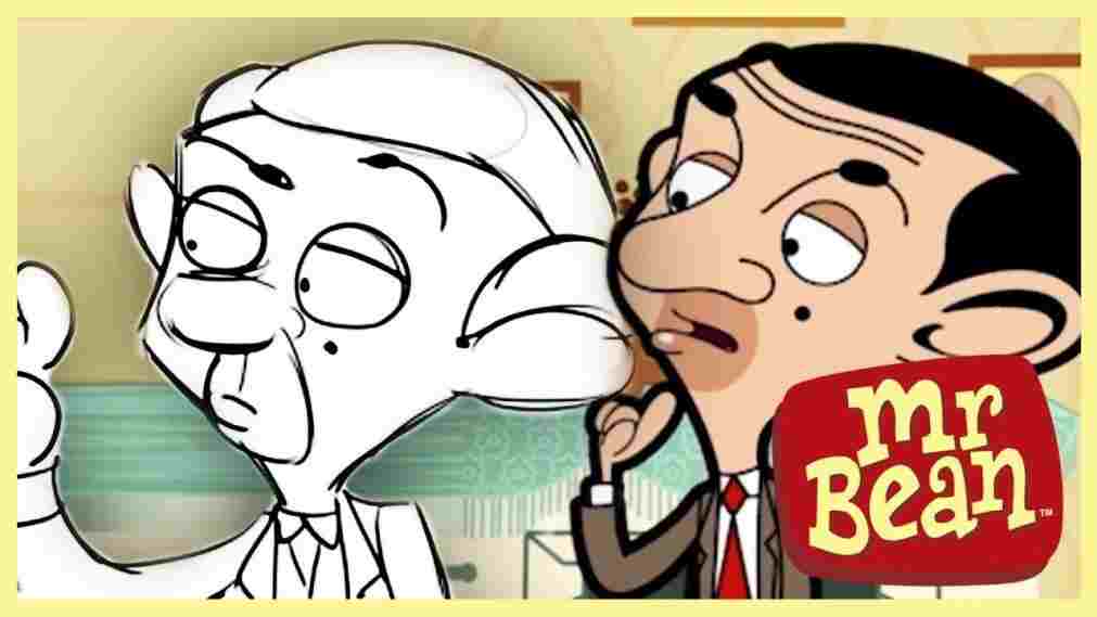 1011x569 Mr Bean Drawing Cartoon