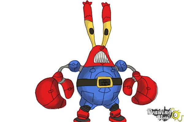 600x400 How To Draw Mr Krabs, Sir Pinch A Lot From Spongebob Sponge Out