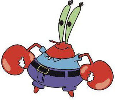 400x349 How To Draw Mr Krabs From Spongebob With A Pencil Step