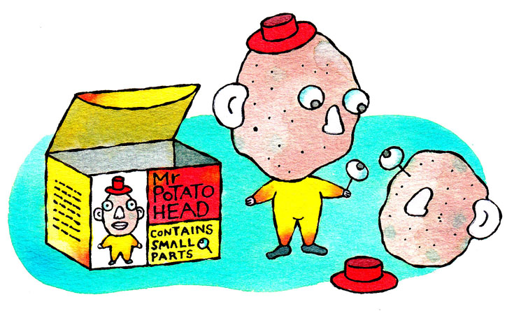 725x445 Mr Potato Head Drawing For The Guardian And Potatoes Sally
