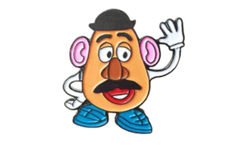 794x478 Mr Potato Head Tall Metal Enamel Pin Costume Etsy