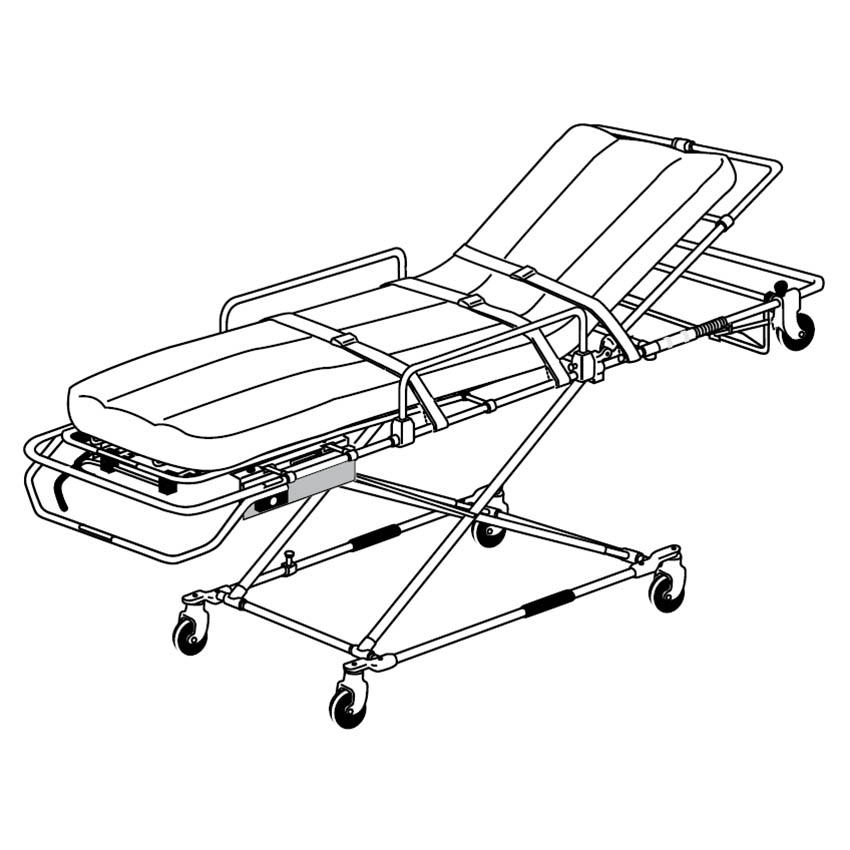 850x850 ferno anm mri non magnetic mobile transporter cot