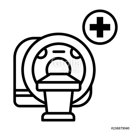500x500 Mri Vector Icon Stock Image And Royalty Free Vector