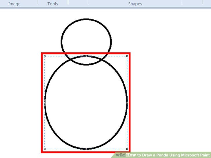 728x546 How To Draw A Panda Using Microsoft Paint Steps