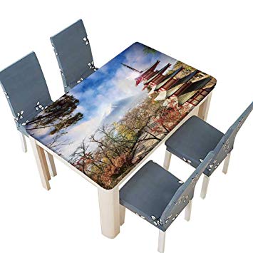 355x355 pinafore polyester luxury tablecloth mt fuji