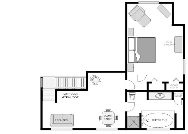 640x457 Mt Hood Vacation Rentals Mt Hood Cabin Rentals Bear Den Log Cabin