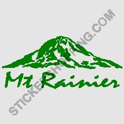 252x252 Mount Rainier Outline