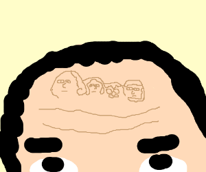 300x250 four head forehead