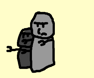 300x250 the mount rushmore statues are giant robots