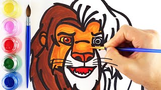 320x180 How To Draw Lion King Mufasa Video Clip