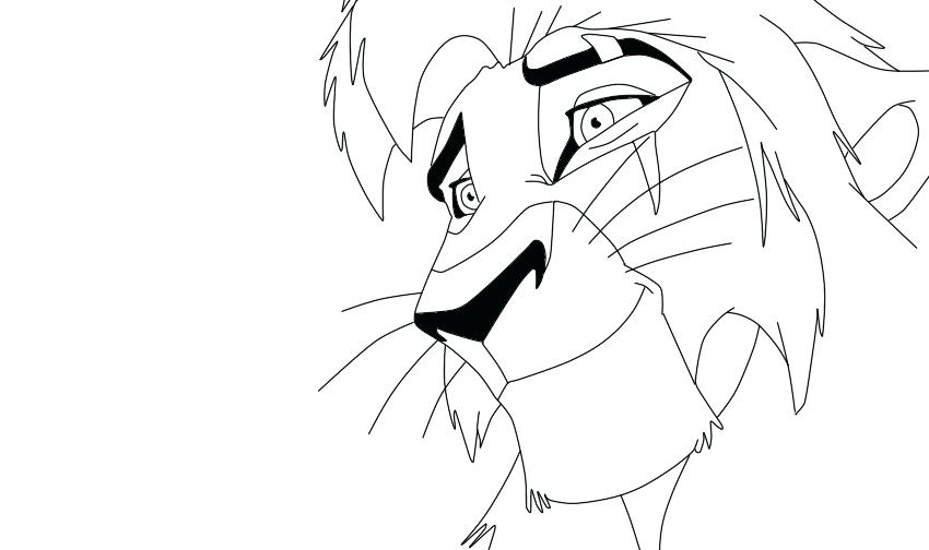 850x504 Coloring Pages To Print Out For Free Disney Adults Lion King